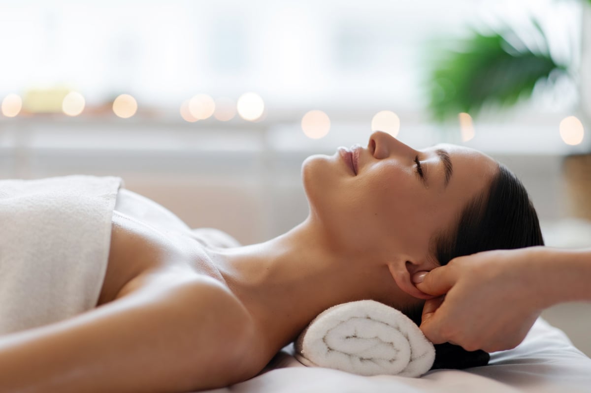 Wellness Massage im Spa