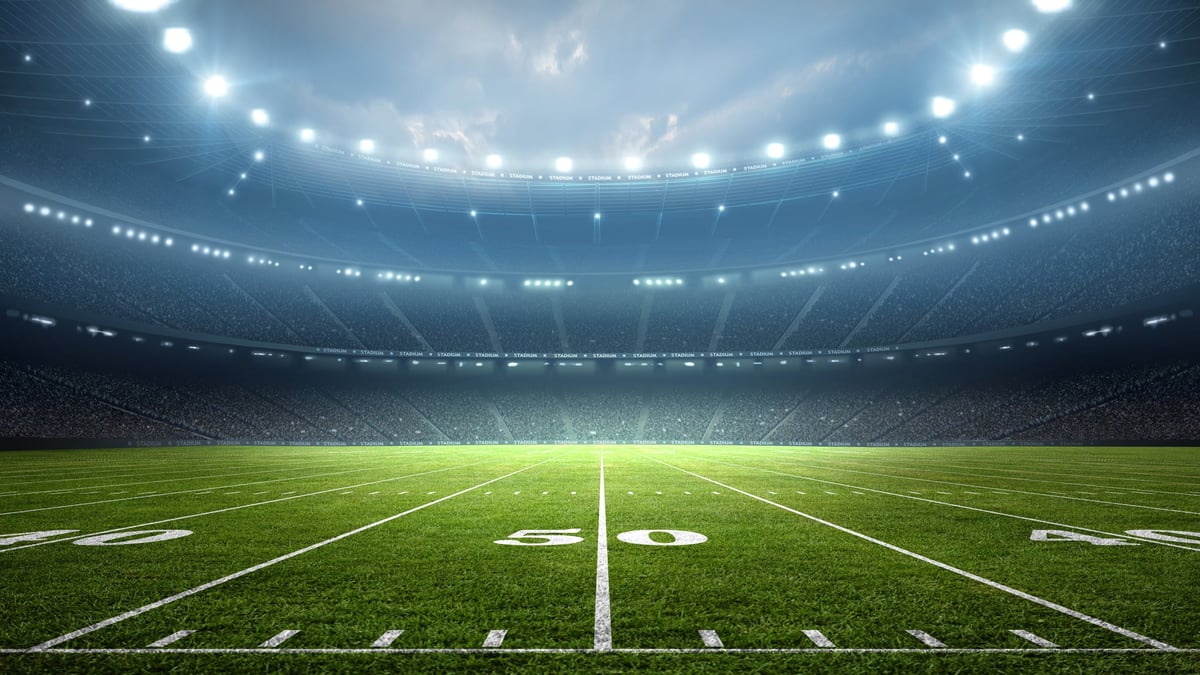 Imaginary stadium model render